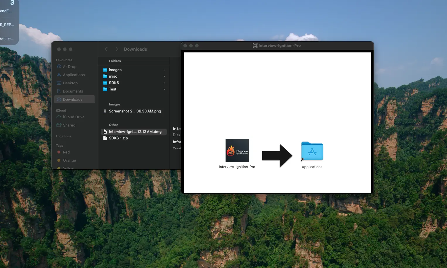 Drag to Applications